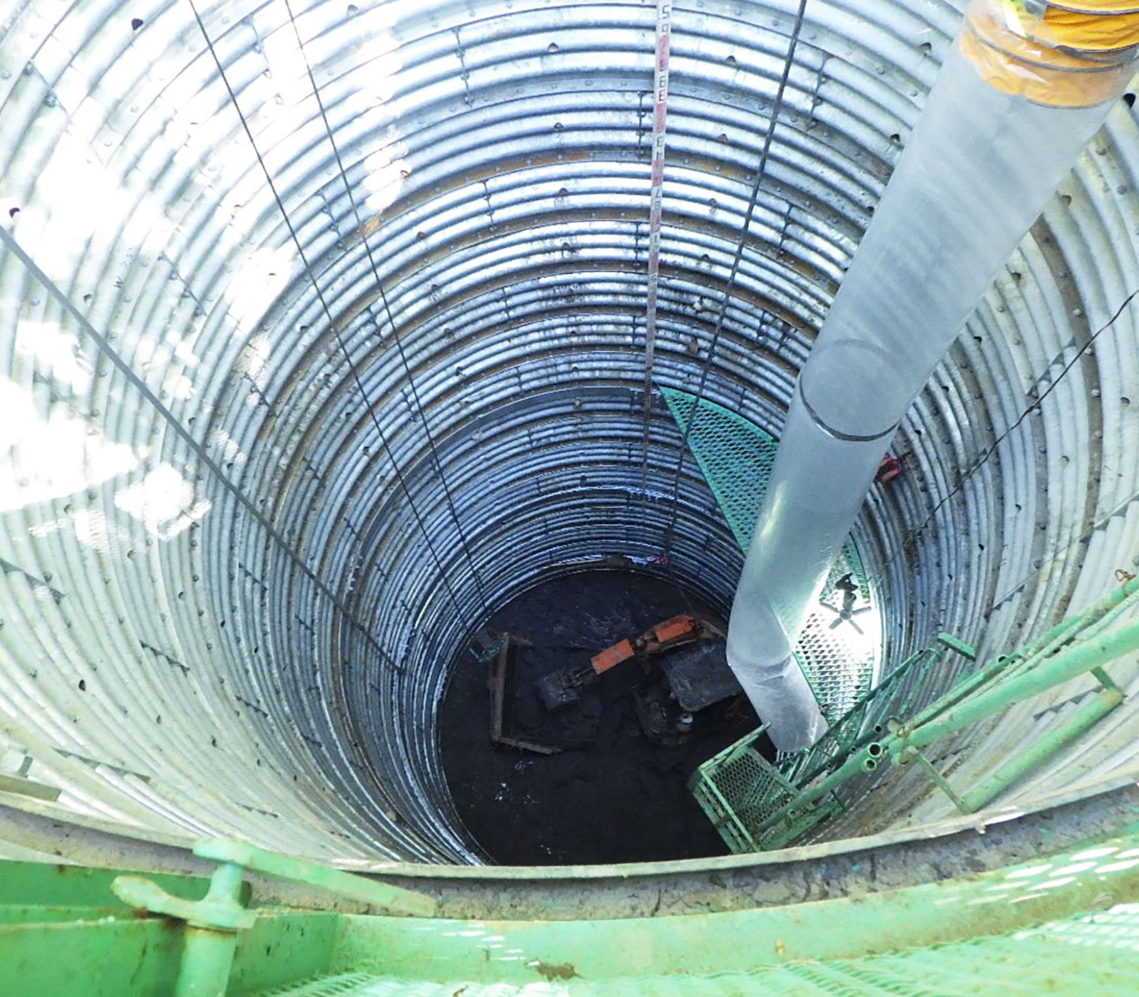 山形県内集水井