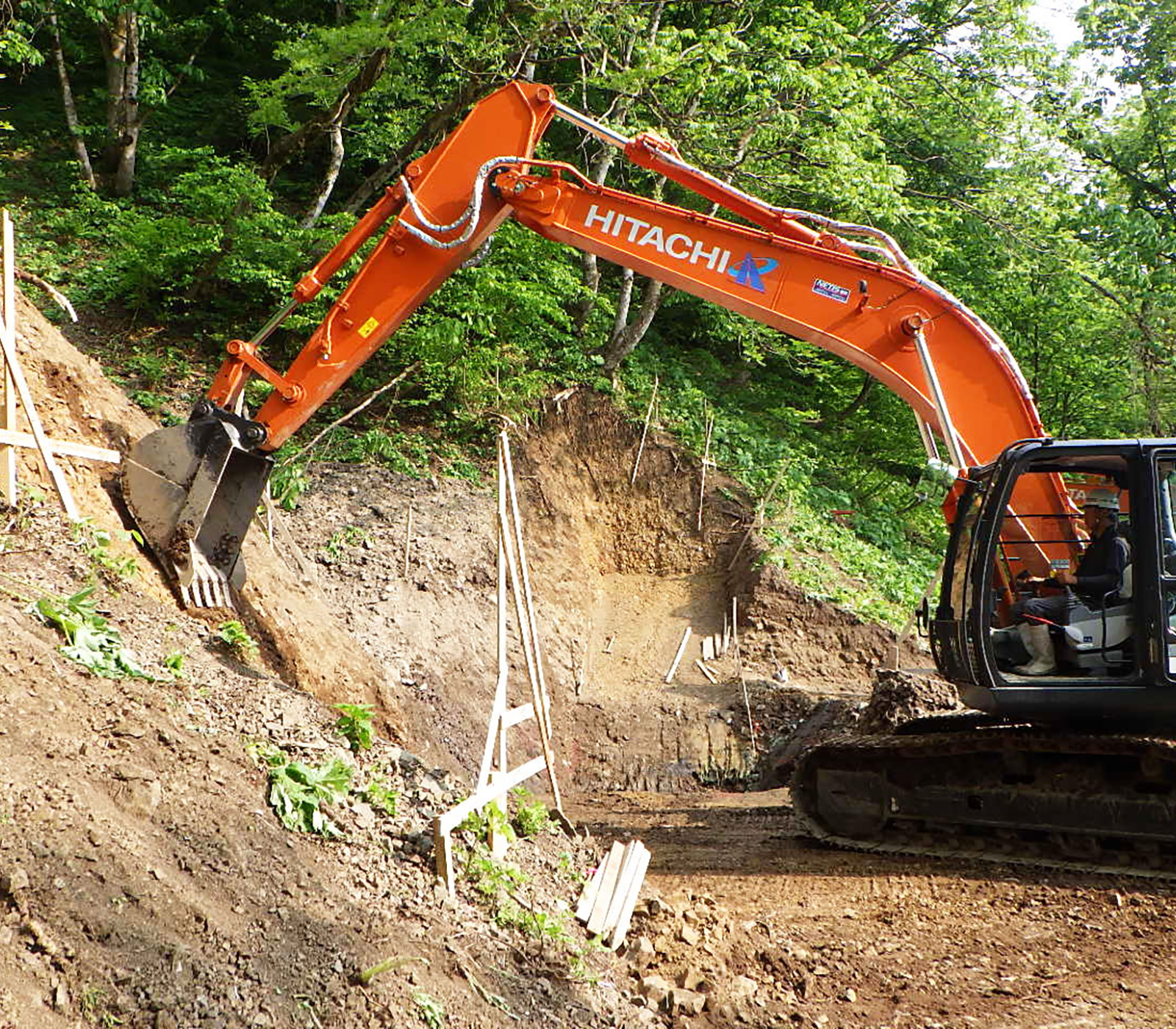 令和3年度早田川県単独治山自然災害防止工事
